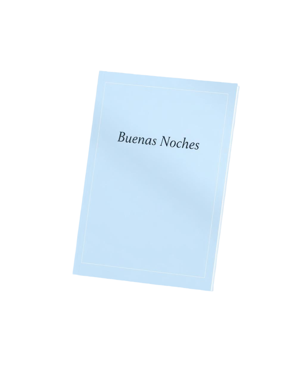 Mockup del PDF Buenas Noches
